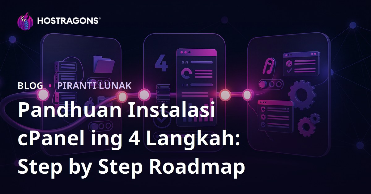 Pandhuan Instalasi cPanel ing 4 Langkah: Step by Step Roadmap