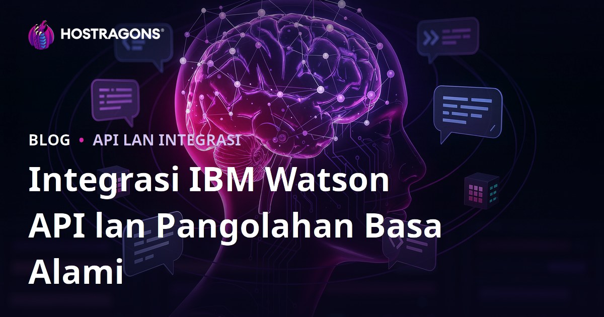 Integrasi IBM Watson API lan Pangolahan Basa Alami