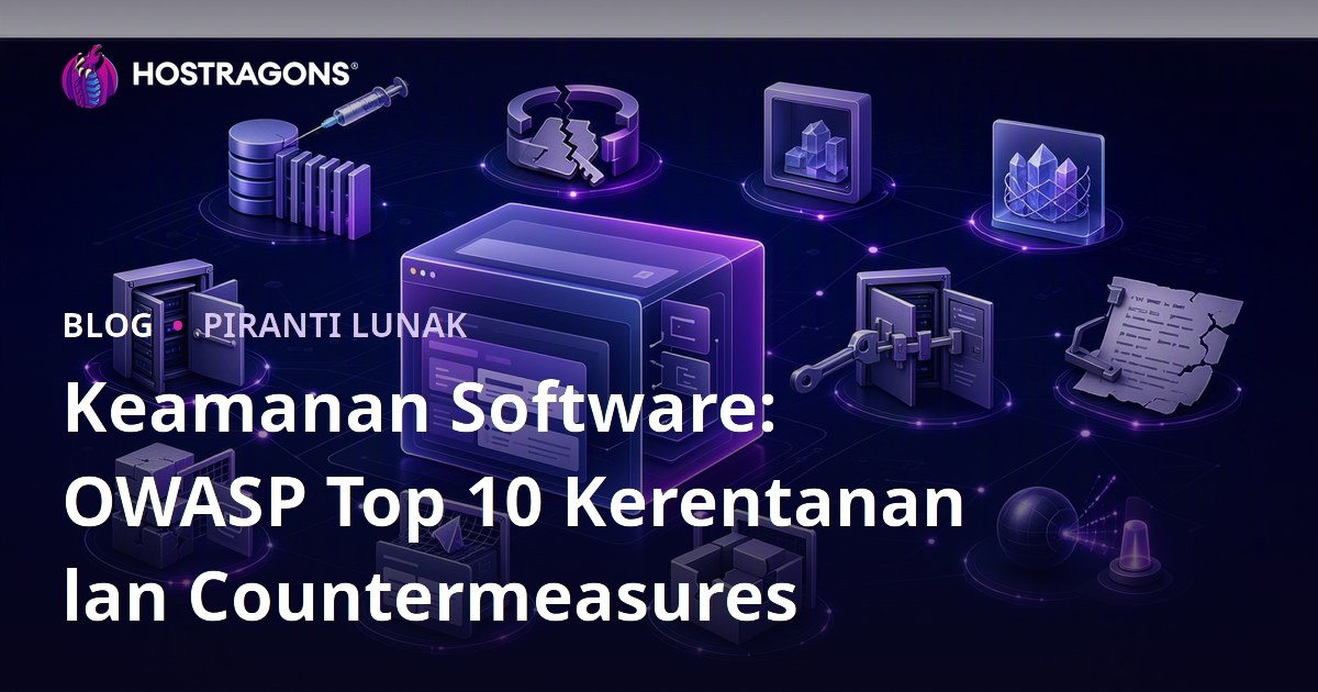 Keamanan Software: OWASP Top 10 Kerentanan lan Countermeasures