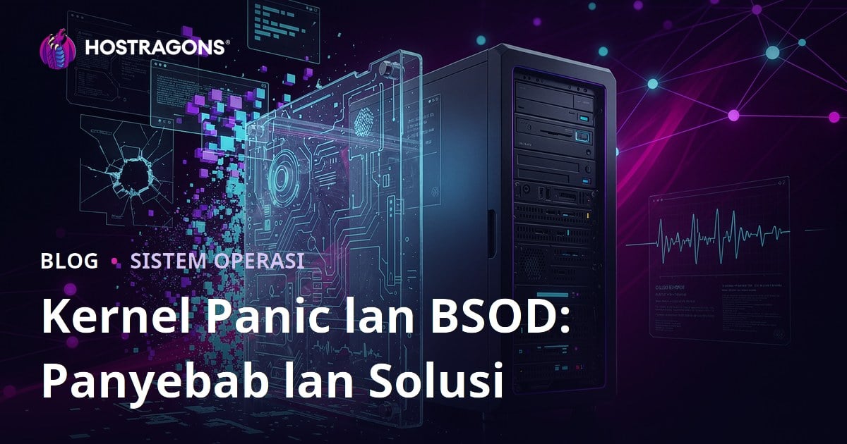Kernel Panic lan BSOD: Panyebab lan Solusi