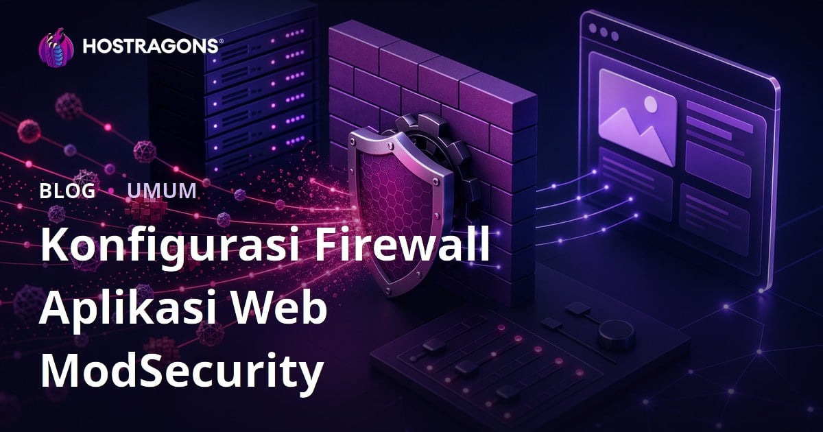 Konfigurasi Firewall Aplikasi Web ModSecurity