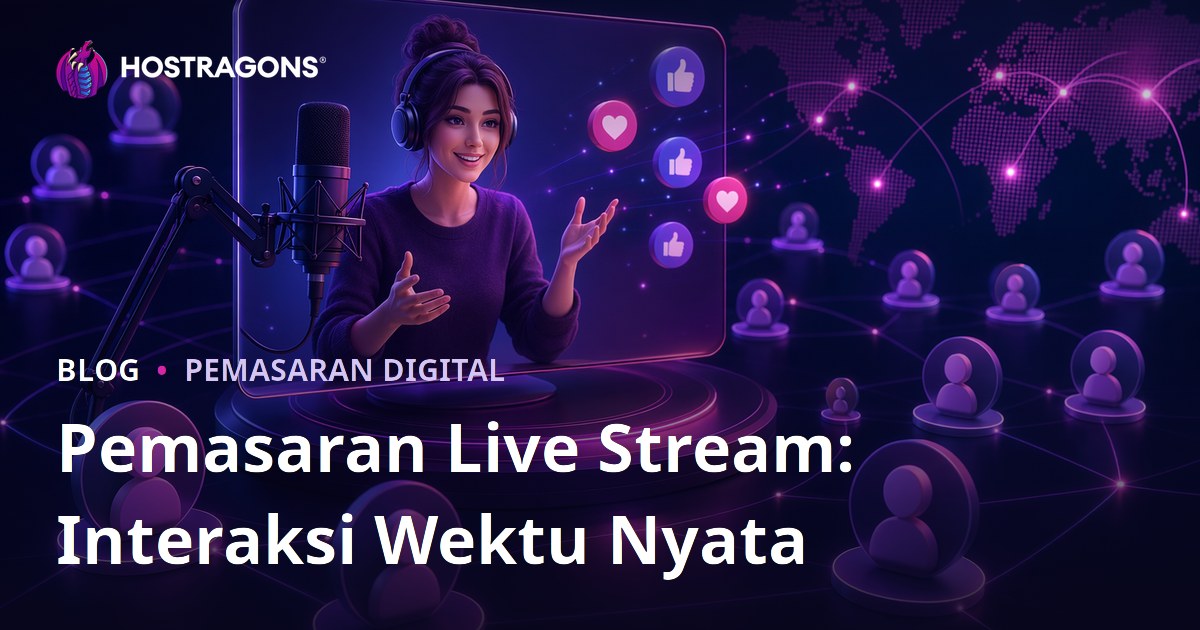 Pemasaran Live Stream: Interaksi Wektu Nyata