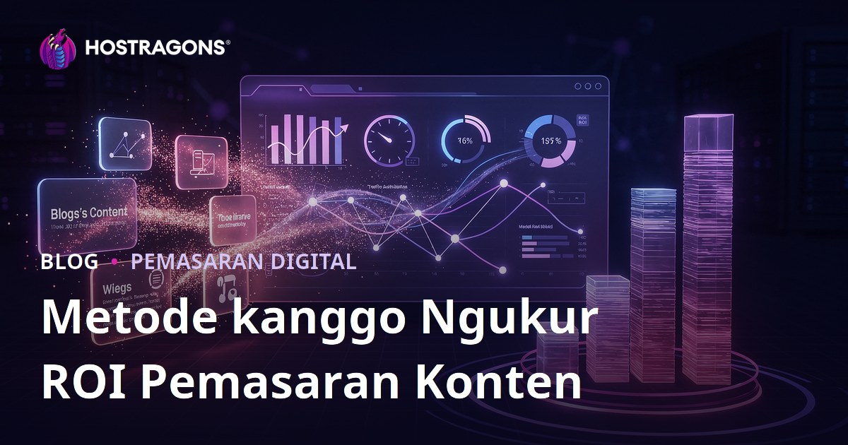 Metode kanggo Ngukur ROI Pemasaran Konten