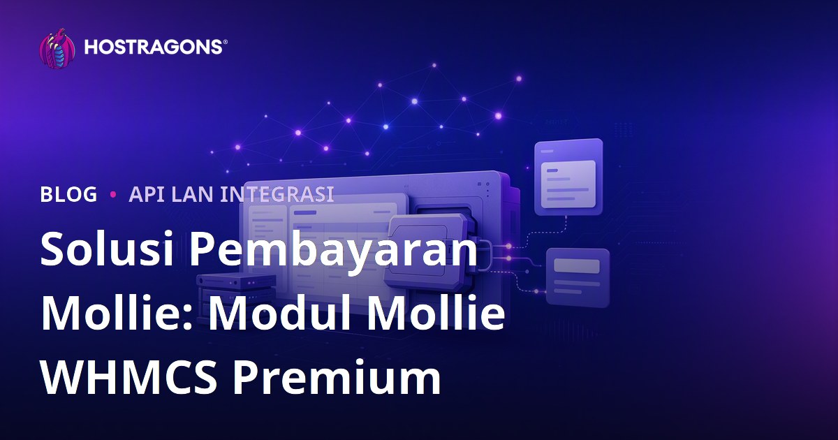Solusi Pembayaran Mollie: Modul Mollie WHMCS Premium