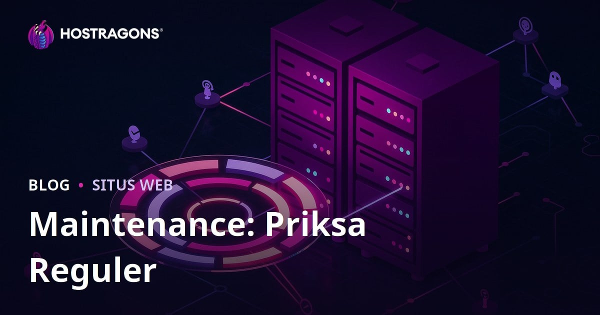 Maintenance: Priksa Reguler