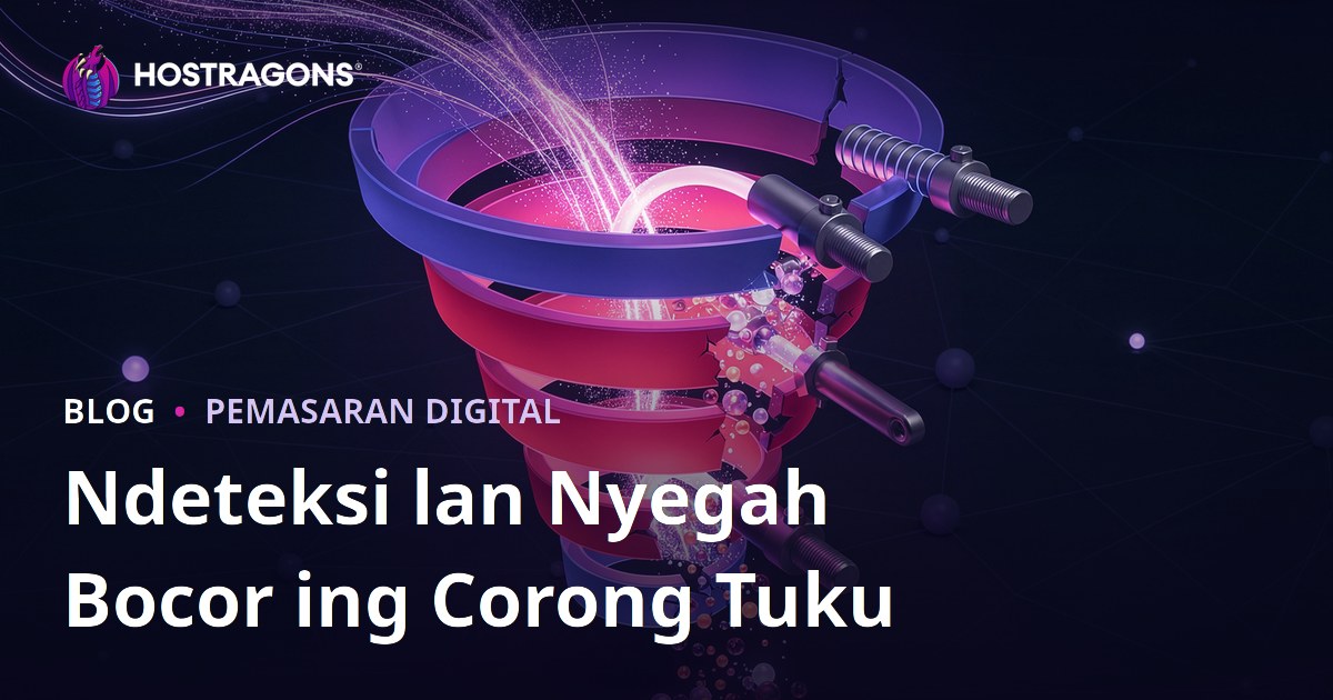 Ndeteksi lan Nyegah Bocor ing Corong Tuku