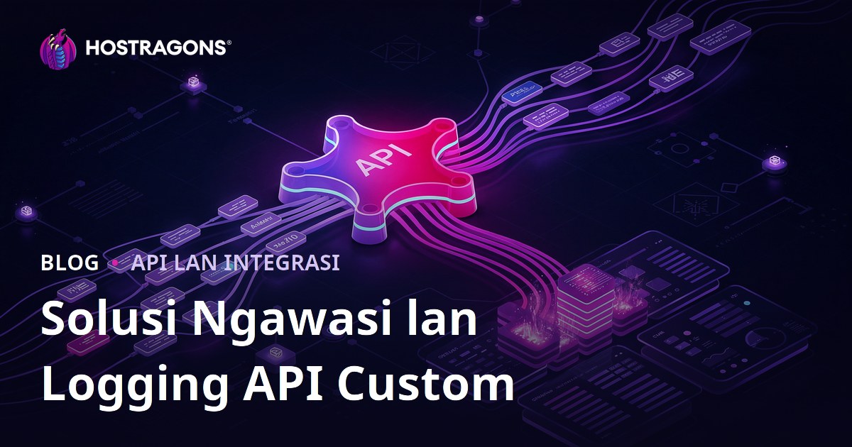 Solusi Ngawasi lan Logging API Custom