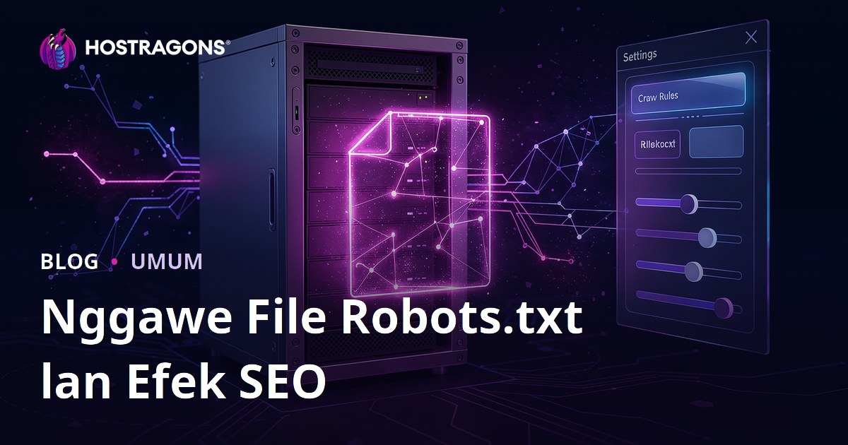 Nggawe File Robots.txt lan Efek SEO