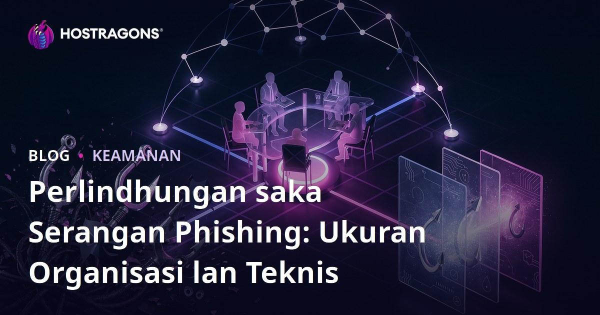 Perlindhungan saka Serangan Phishing: Ukuran Organisasi lan Teknis