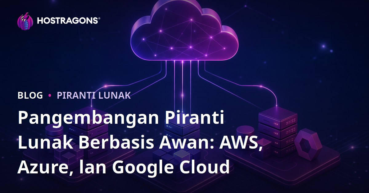 Pangembangan Piranti Lunak Berbasis Awan: AWS, Azure, lan Google Cloud