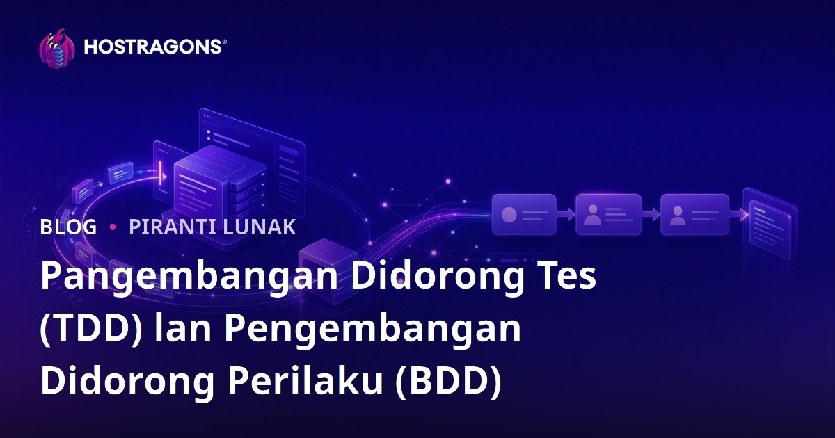 Pangembangan Didorong Tes (TDD) lan Pengembangan Didorong Perilaku (BDD)