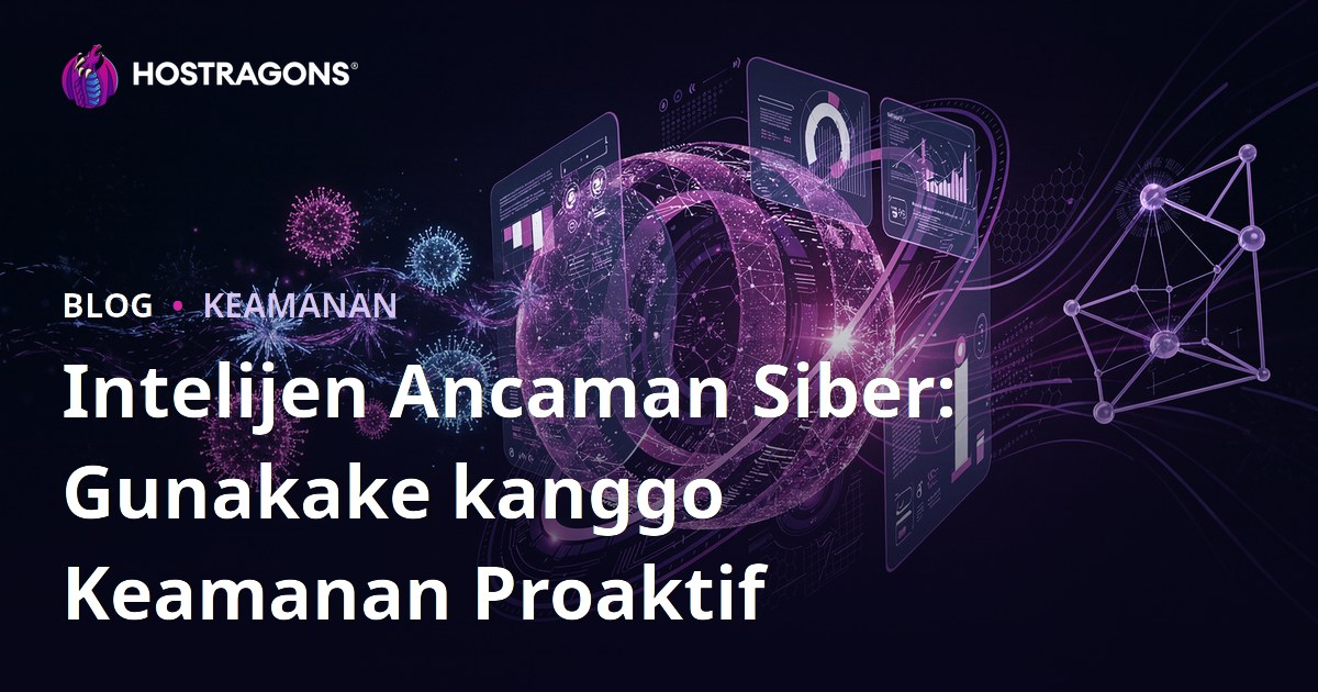 Intelijen Ancaman Siber: Gunakake kanggo Keamanan Proaktif