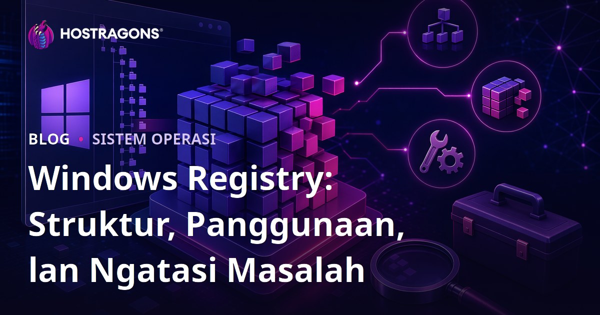 Windows Registry: Struktur, Panggunaan, lan Ngatasi Masalah