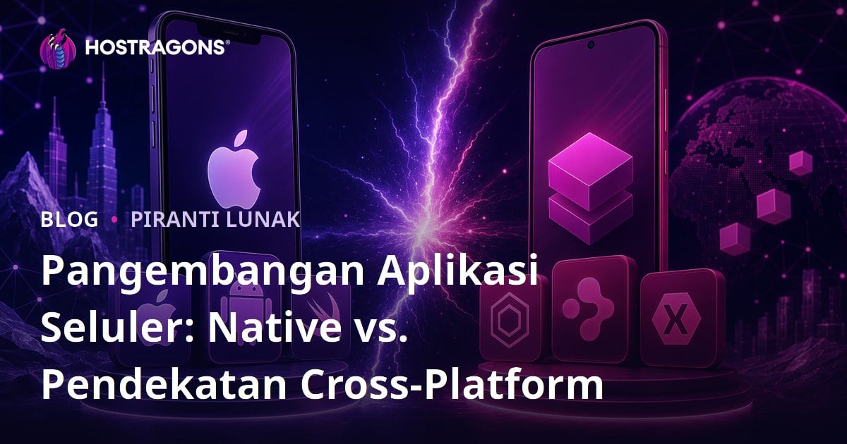 Pangembangan Aplikasi Seluler: Native vs. Pendekatan Cross-Platform