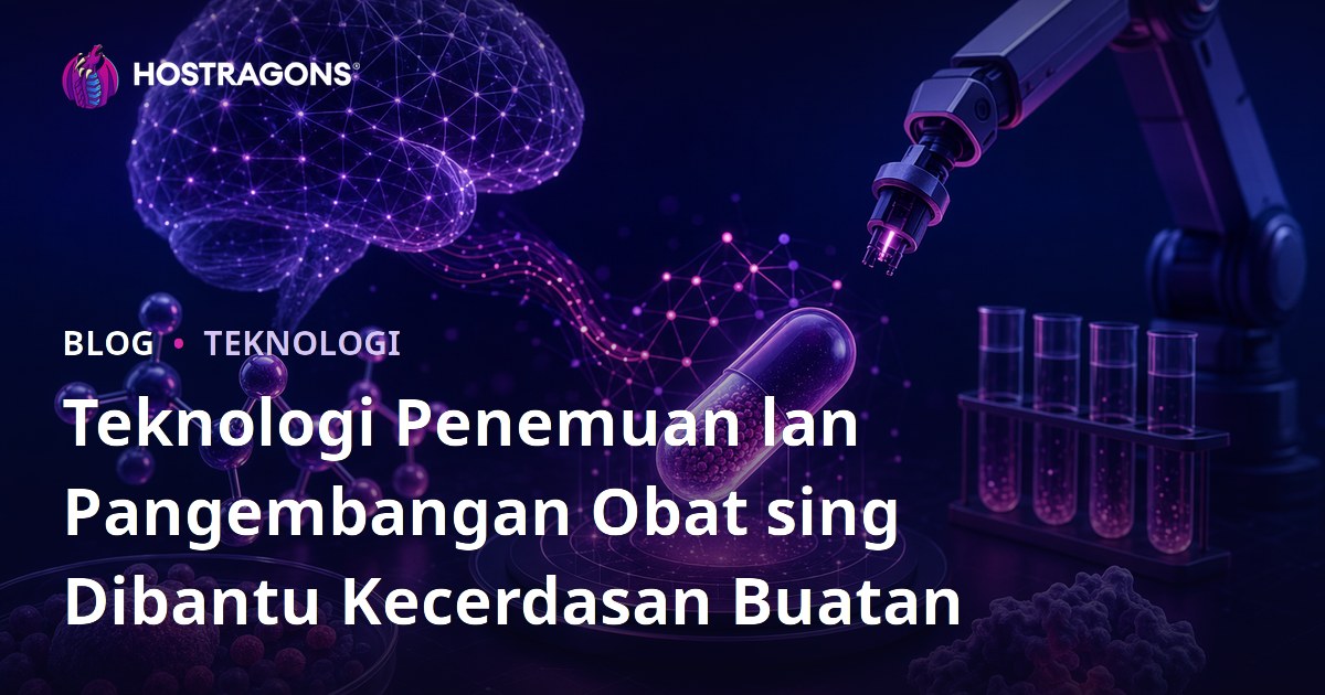 Teknologi Penemuan lan Pangembangan Obat sing Dibantu Kecerdasan Buatan