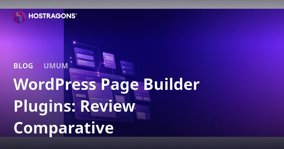 WordPress Page Builder Plugins: Review Comparative