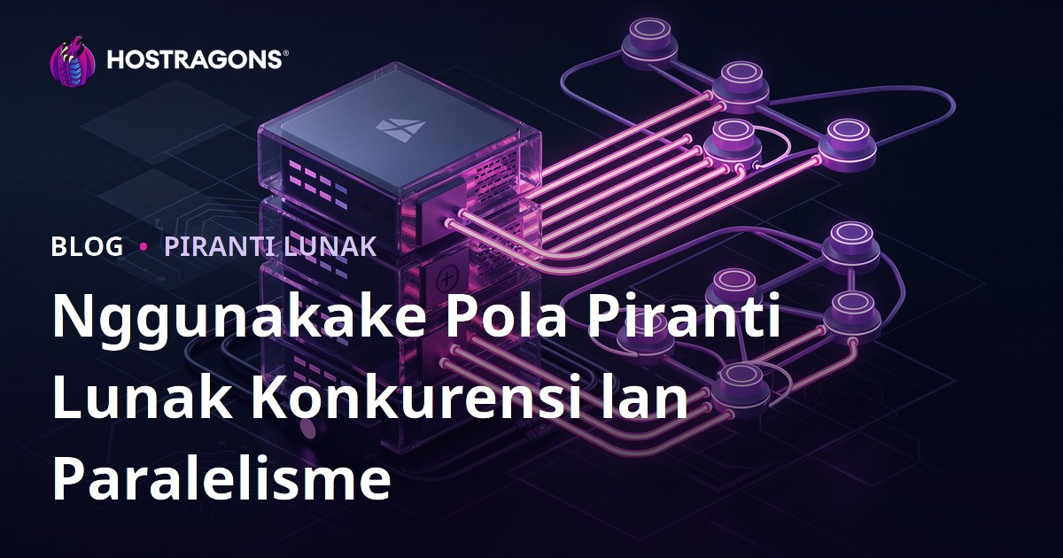 Nggunakake Pola Piranti Lunak Konkurensi lan Paralelisme