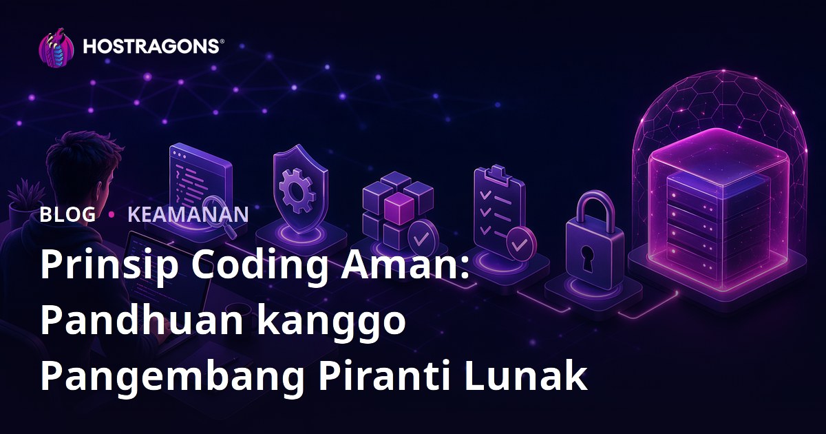 Prinsip Coding Aman: Pandhuan kanggo Pangembang Piranti Lunak