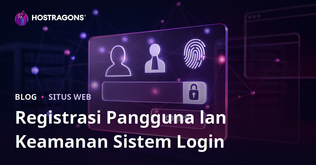 Registrasi Pangguna lan Keamanan Sistem Login