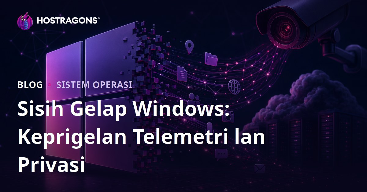 Sisih Gelap Windows: Keprigelan Telemetri lan Privasi