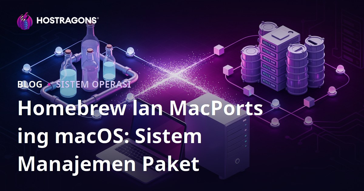 Homebrew lan MacPorts ing macOS: Sistem Manajemen Paket