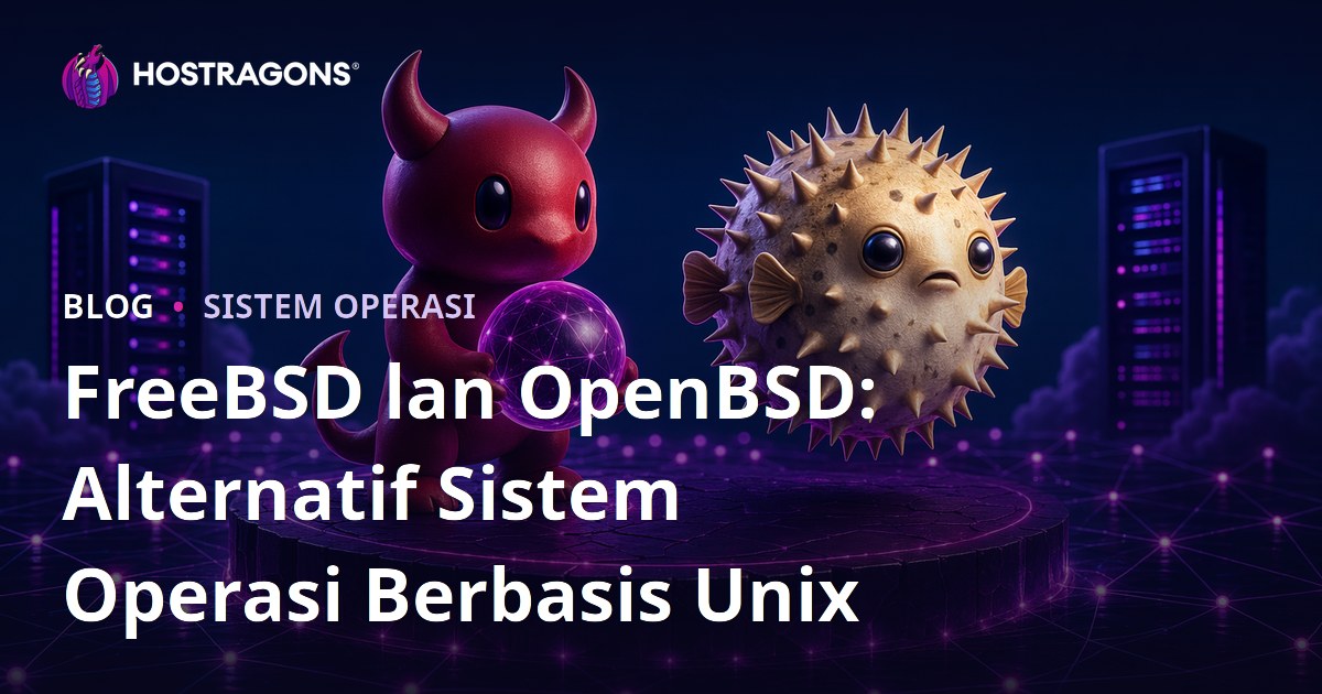 FreeBSD lan OpenBSD: Alternatif Sistem Operasi Berbasis Unix