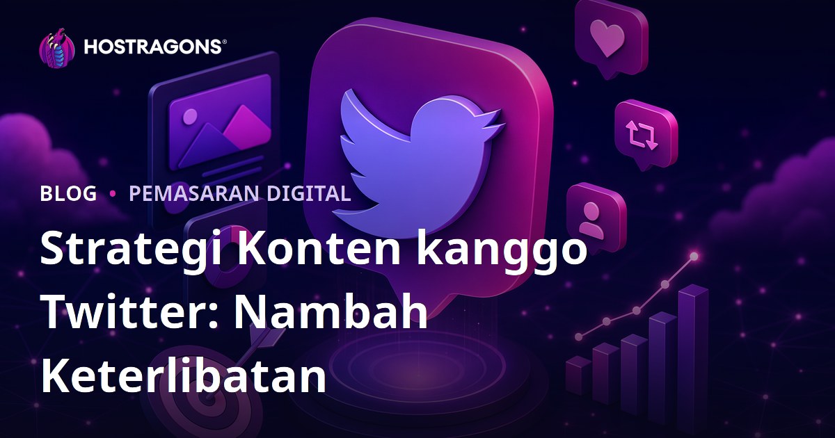 Strategi Konten kanggo Twitter: Nambah Keterlibatan