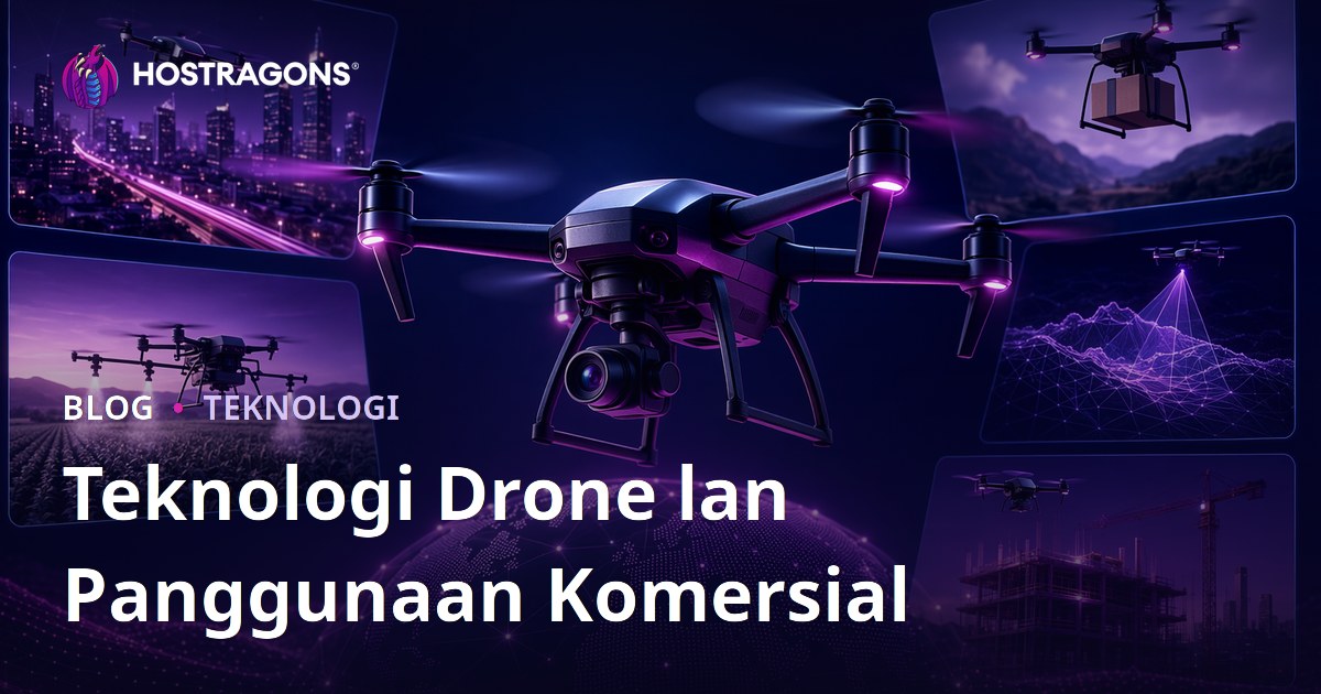 Teknologi Drone lan Panggunaan Komersial