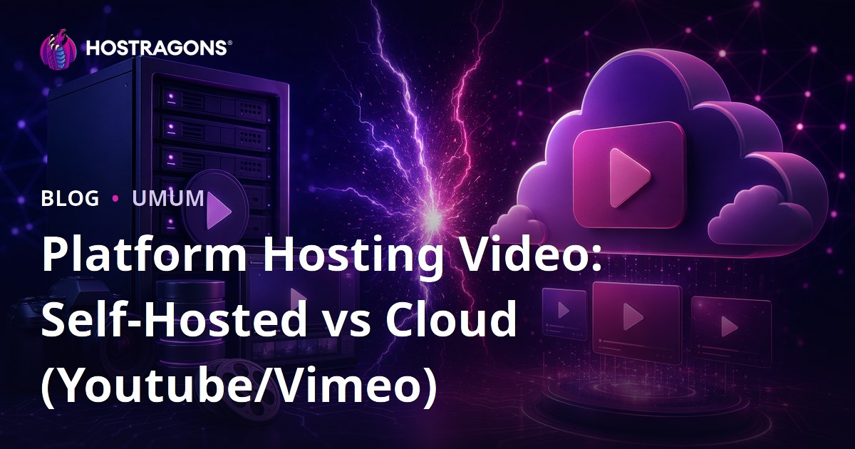 Platform Hosting Video: Self-Hosted vs Cloud (Youtube/Vimeo)