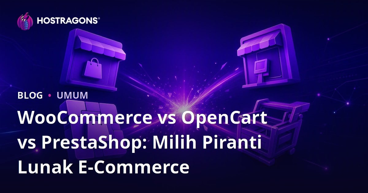 WooCommerce vs OpenCart vs PrestaShop: Milih Piranti Lunak E-Commerce