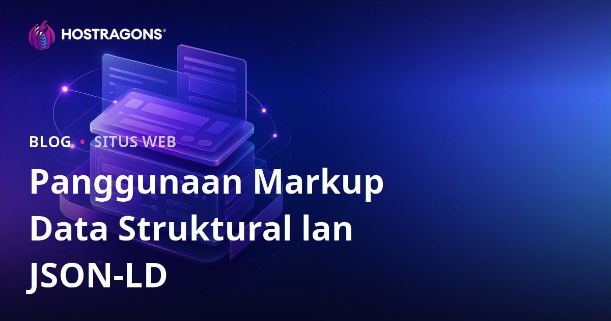 Panggunaan Markup Data Struktural lan JSON-LD