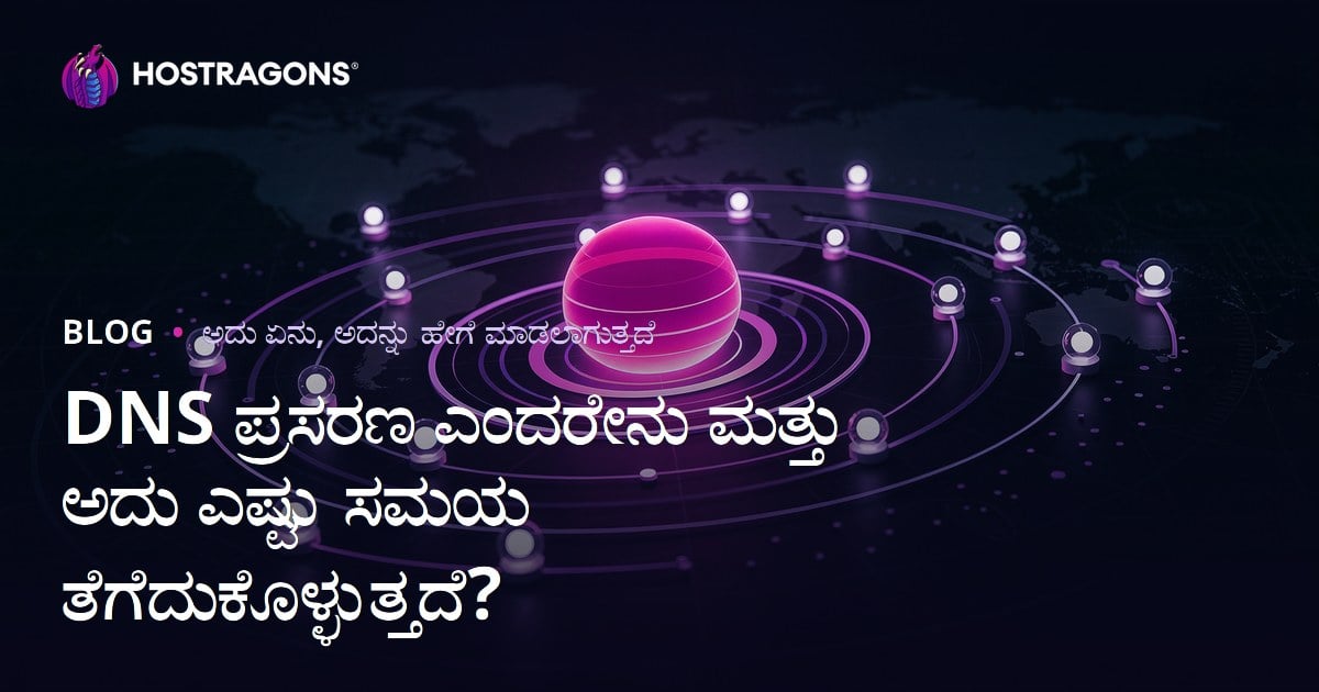 DNS ಪ್ರಸರಣ ಎಂದರೇನು ಮತ್ತು ಅದು ಎಷ್ಟು ಸಮಯ ತೆಗೆದುಕೊಳ್ಳುತ್ತದೆ?
