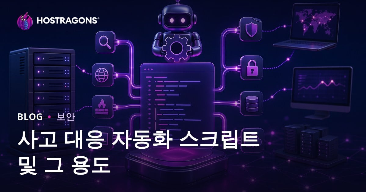 사고 대응 자동화 스크립트 활용법 및 최적 운영 전략