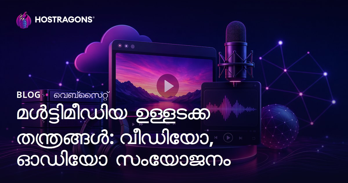 മൾട്ടിമീഡിയ ഉള്ളടക്ക തന്ത്രങ്ങൾ: വീഡിയോ, ഓഡിയോ സംയോജനം