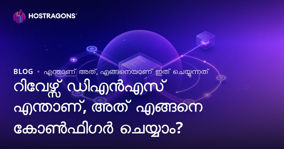 Reverse DNS എന്താണ്? IP വിലാസം ഡോമെയ്ൻ നാമത്തിൽ എങ്ങനെ മാറ്റാം (വ്യത്യസ്തവും പ്രായോഗികവുമായ മാർഗങ്ങൾ)