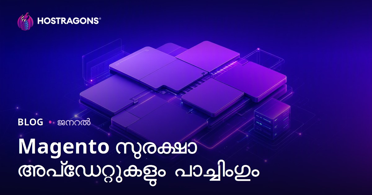 Magento സുരക്ഷാ അപ്‌ഡേറ്റുകളും പാച്ചിംഗും