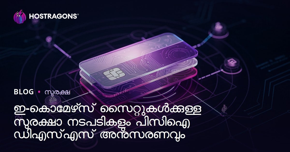 ഇ-കൊമേഴ്‌സ് സൈറ്റുകൾക്കുള്ള സുരക്ഷാ നടപടികളും പിസിഐ ഡിഎസ്എസ് അനുസരണവും