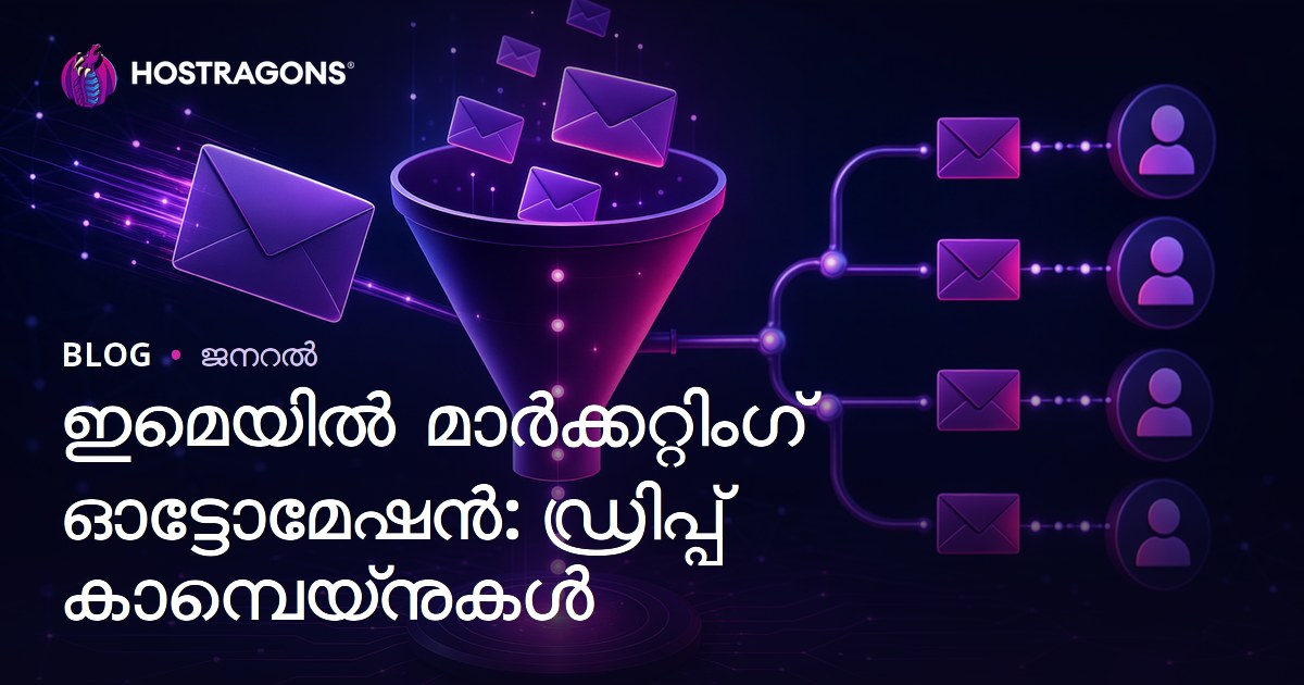 ഇമെയിൽ മാർക്കറ്റിംഗ് ഓട്ടോമേഷൻ: ഡ്രിപ്പ് കാമ്പെയ്‌നുകൾ
