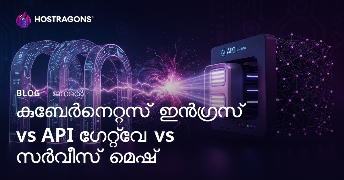 കുബേർനെറ്റസ് ഇൻഗ്രസ് vs API ഗേറ്റ്‌വേ vs സർവീസ് മെഷ്