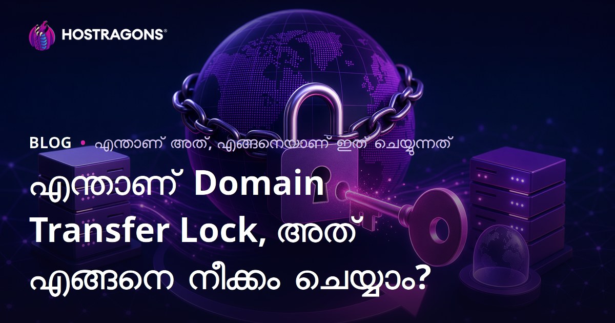 എന്താണ് Domain Transfer Lock, അത് എങ്ങനെ നീക്കം ചെയ്യാം?