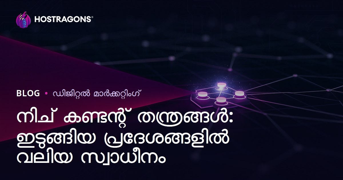 നിച് കണ്ടന്റ് തന്ത്രങ്ങൾ: ഇടുങ്ങിയ പ്രദേശങ്ങളിൽ വലിയ സ്വാധീനം