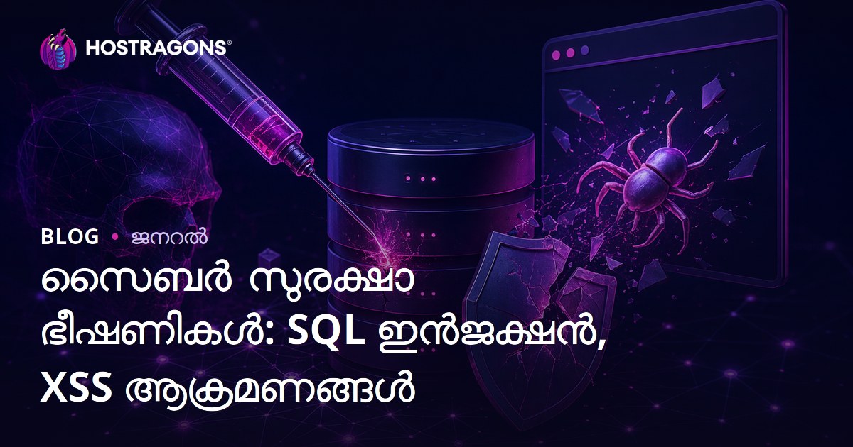 സൈബർ സുരക്ഷാ ഭീഷണികൾ: SQL ഇൻജക്ഷൻ, XSS ആക്രമണങ്ങൾ