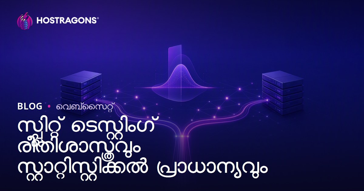 സ്പ്ലിറ്റ് ടെസ്റ്റിംഗ് രീതിശാസ്ത്രവും സ്റ്റാറ്റിസ്റ്റിക്കൽ പ്രാധാന്യവും
