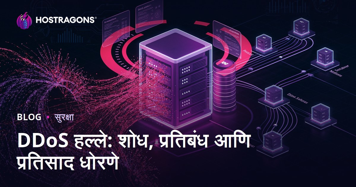 DDoS हल्ले: शोध, प्रतिबंध आणि प्रतिसाद धोरणे