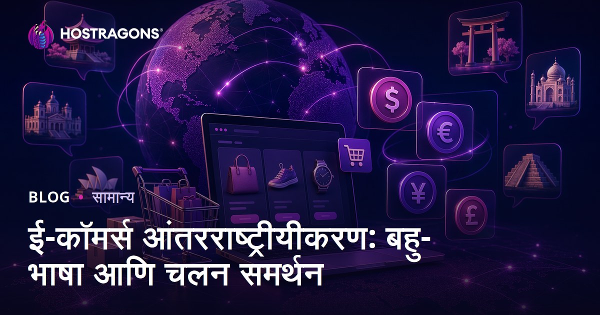 ई-कॉमर्स आंतरराष्ट्रीयीकरण: बहु-भाषा आणि चलन समर्थन