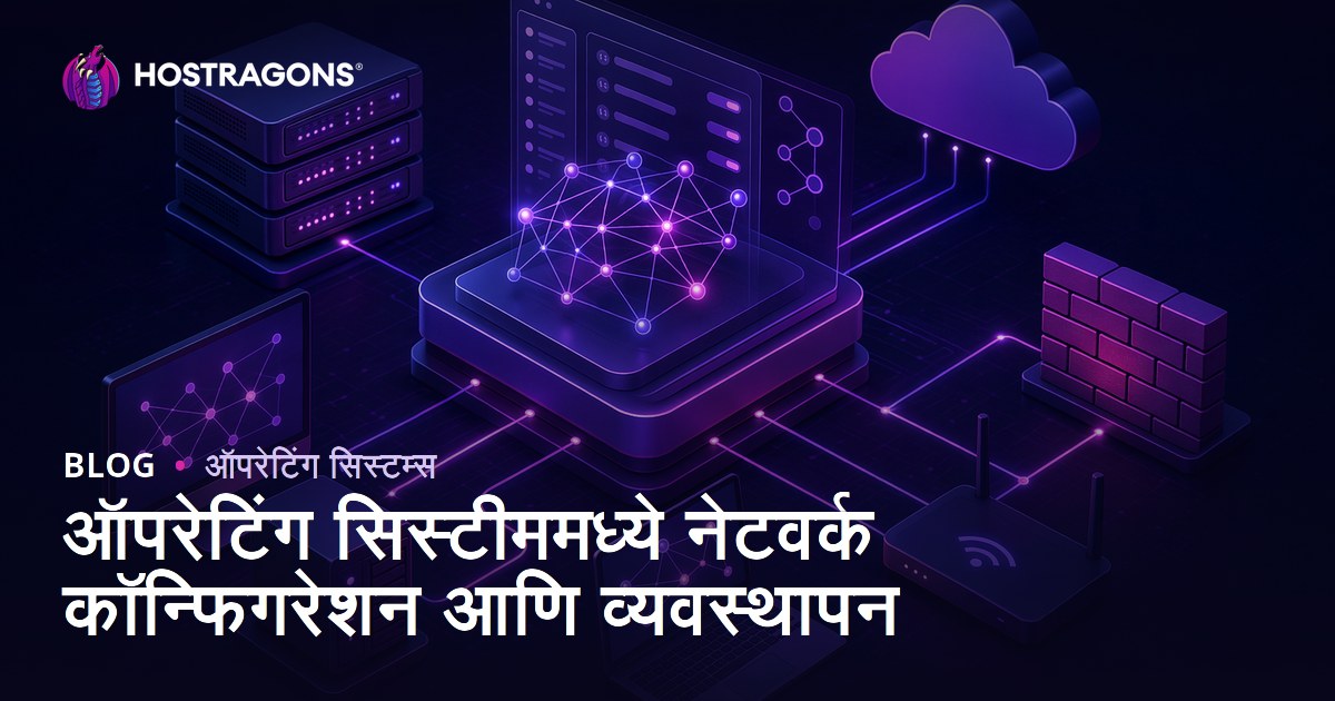 ऑपरेटिंग सिस्टीममध्ये नेटवर्क कॉन्फिगरेशन आणि व्यवस्थापन