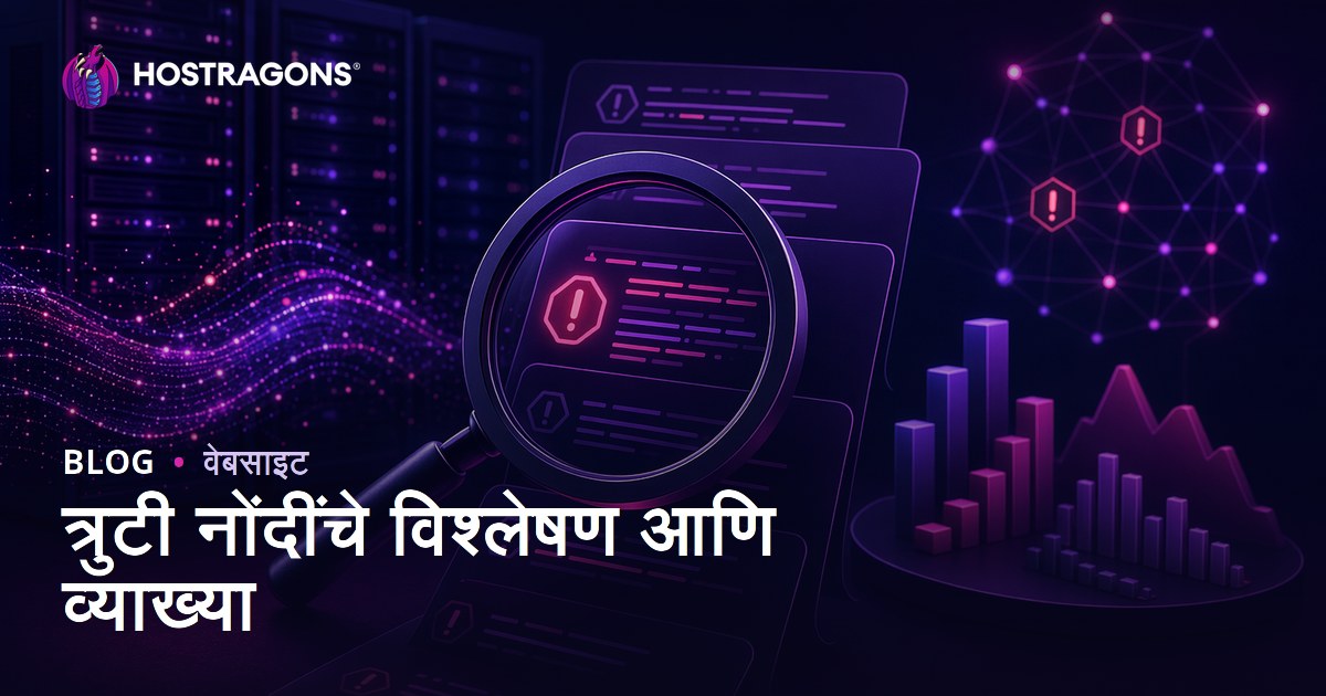 त्रुटी नोंदींचे विश्लेषण आणि व्याख्या
