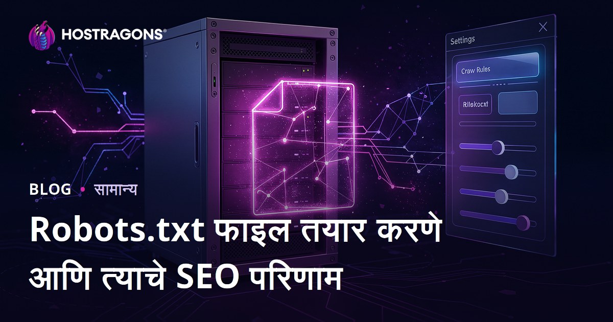 Robots.txt फाइल तयार करणे आणि त्याचे SEO परिणाम
