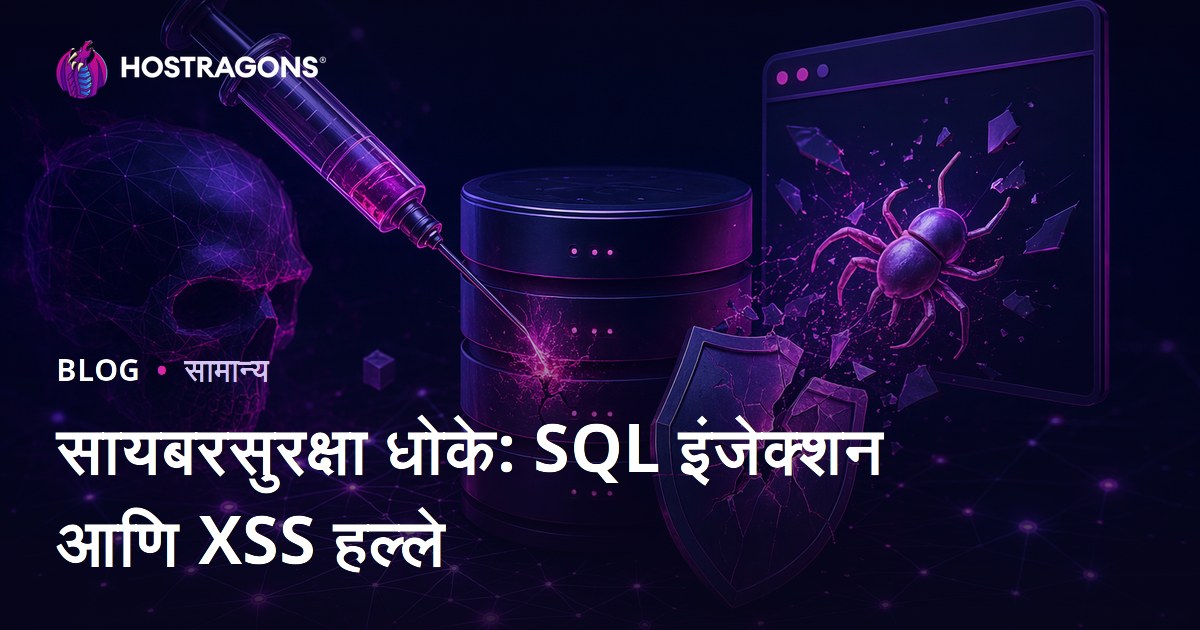 सायबरसुरक्षा धोके: SQL इंजेक्शन आणि XSS हल्ले
