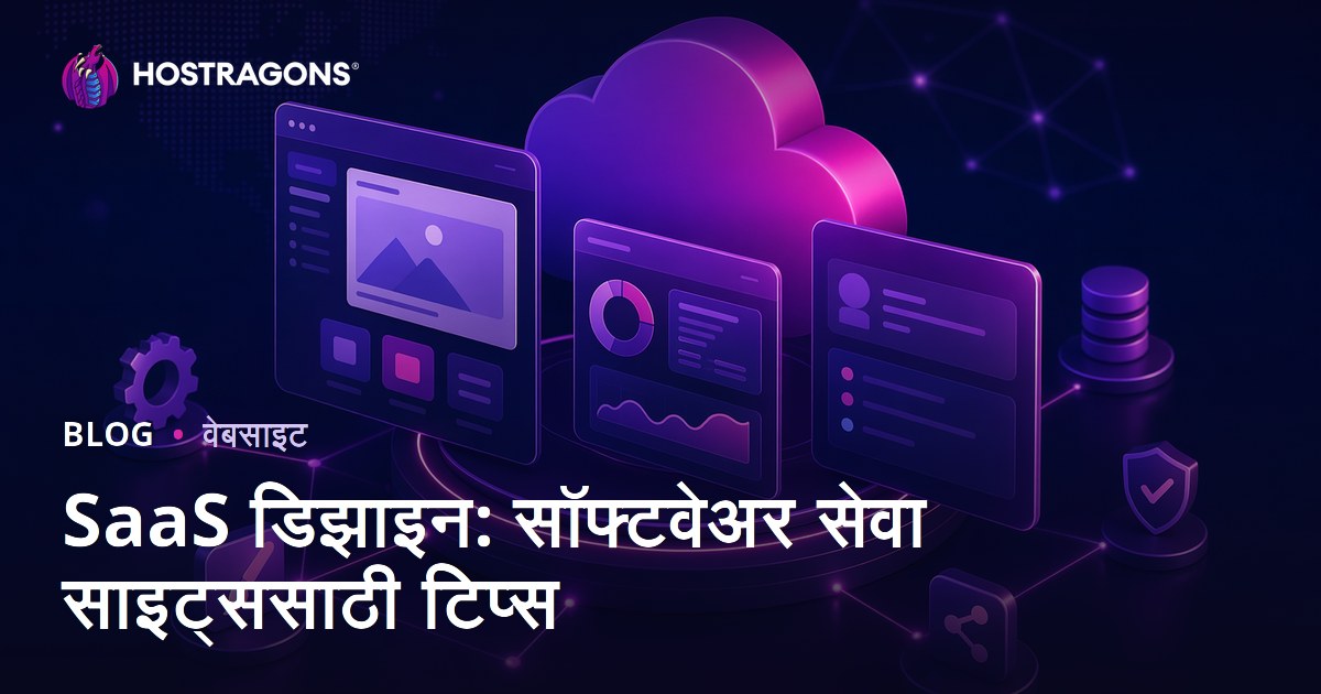 SaaS डिझाइन: सॉफ्टवेअर सेवा साइट्ससाठी टिप्स